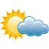 Polojasno, odpoledne méně oblačnosti. Teploty 7/12 °C.